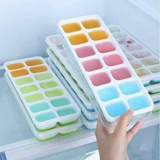 Khay đá có lắp đạy
