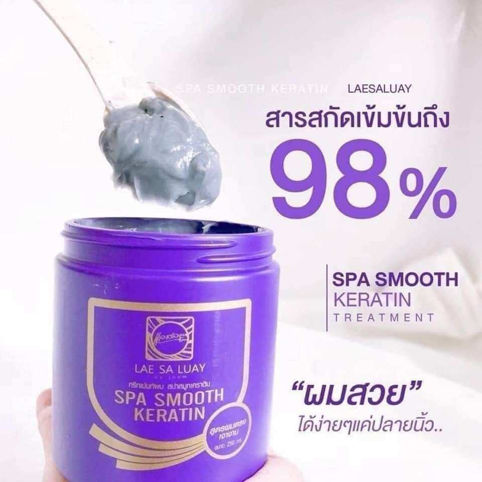 kem ủ tóc Keratin tím thái lan