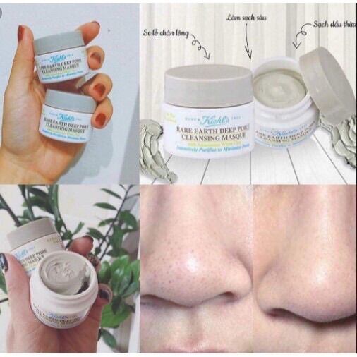 [14ml]Mặt nạ đất sét Kiehls Rare Earth Deep Pore Cleasing Masque