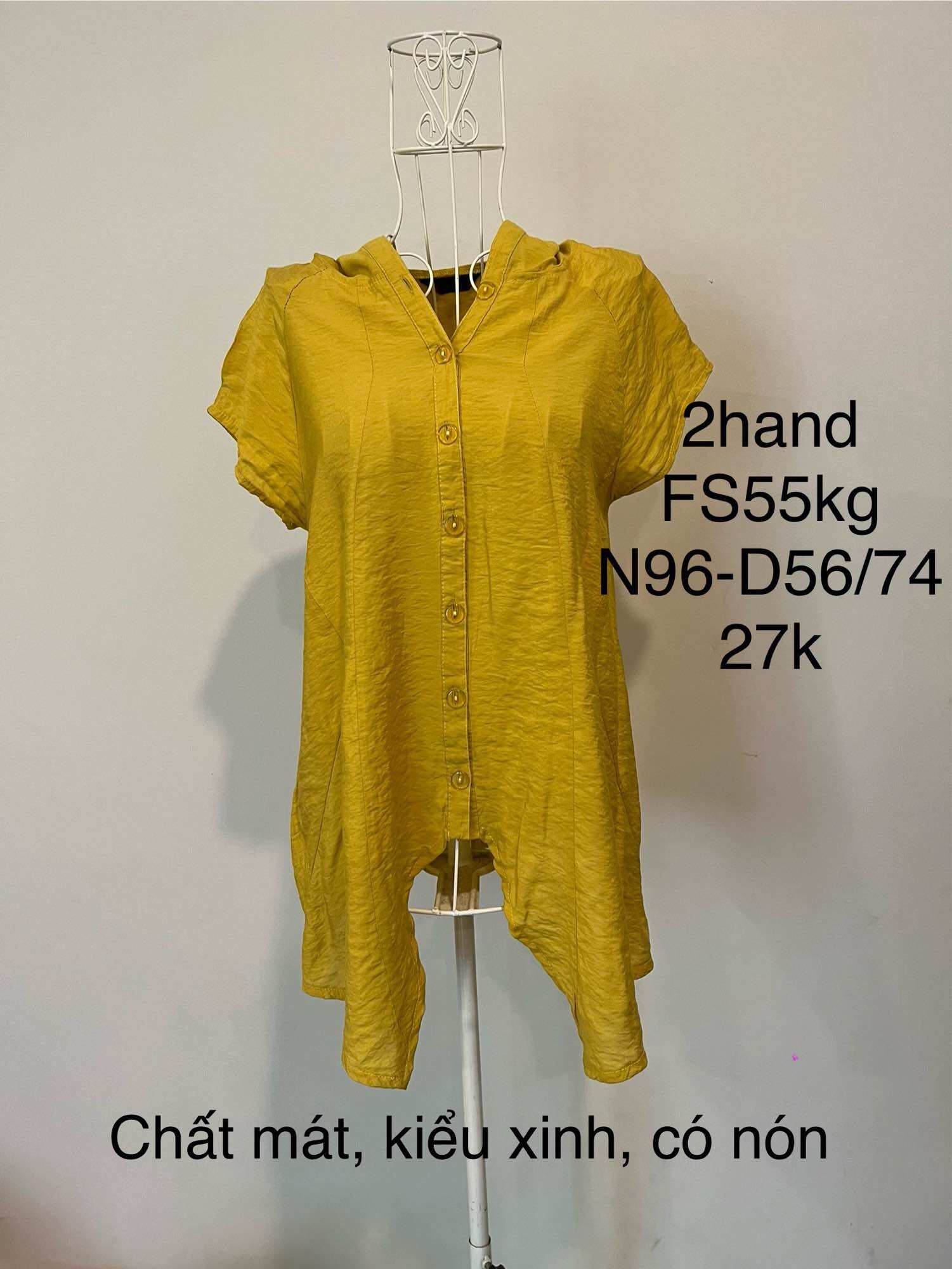 [Hàng tặng đơn 200k] Áo sơ mi nữ size L/XL