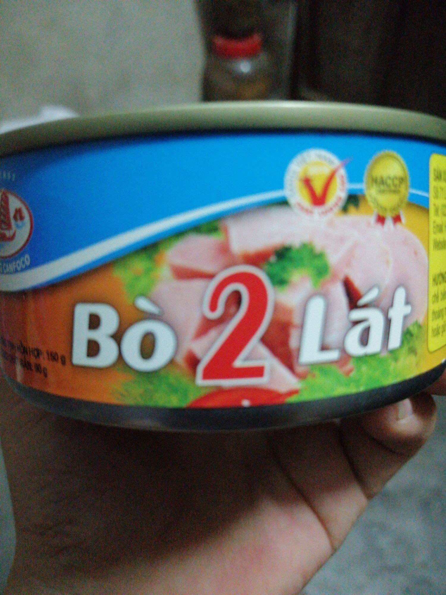 Bò 2 Lát 5 hộp (1hộp 150g) Hạ Long