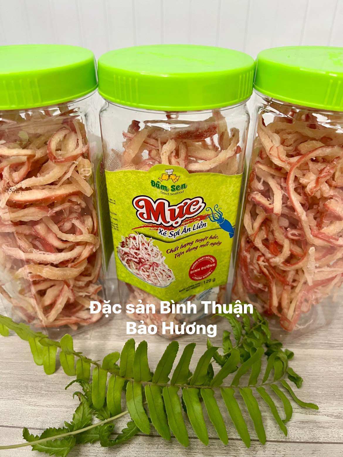 Mực xé sợi ăn liền - Đầm Sen ( 120 gam )