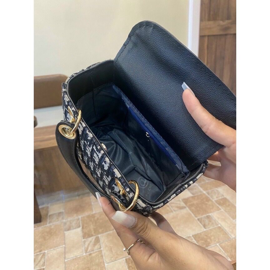 Túi xách cầm tay thổ cẩm Đ R size 20