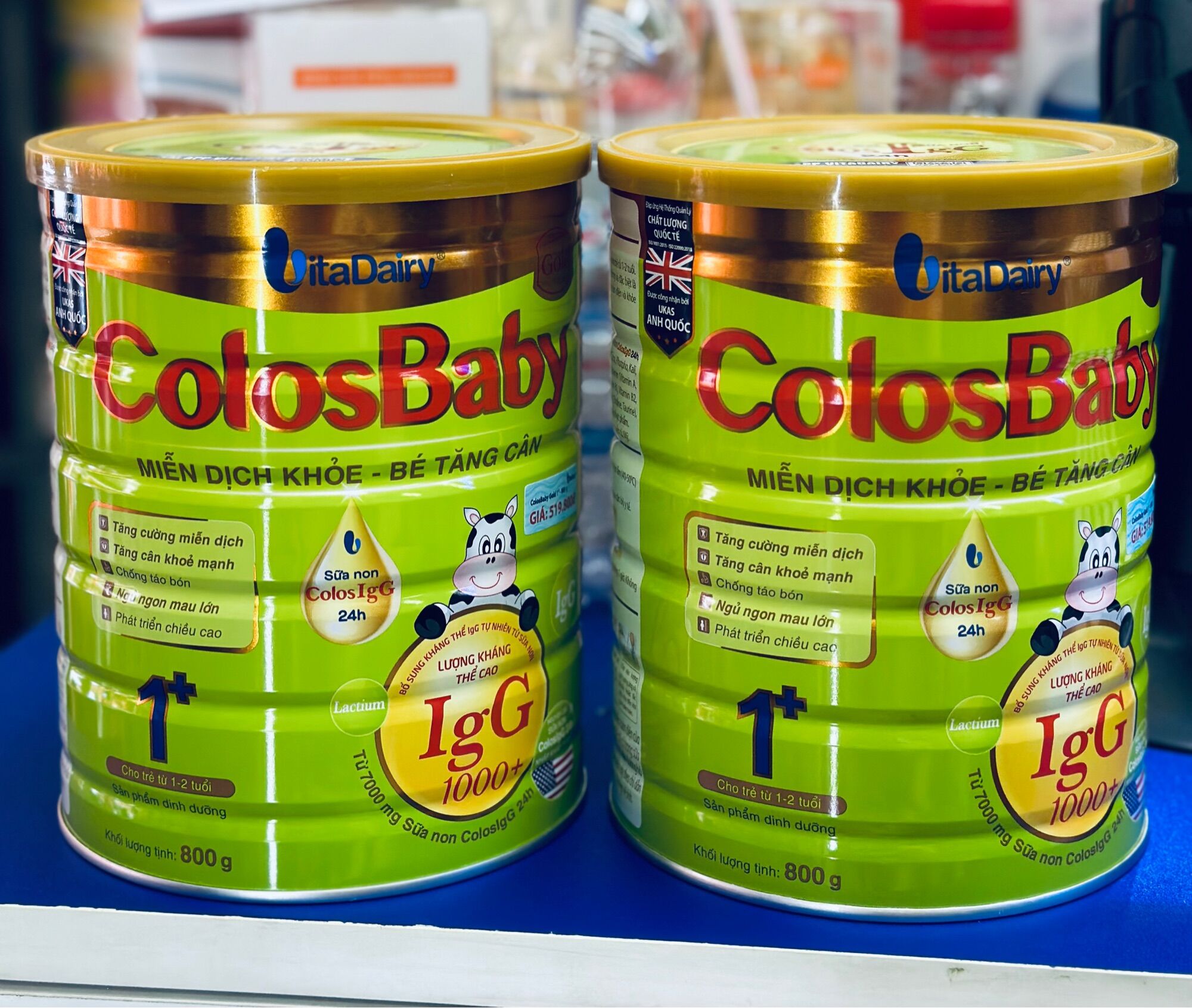 Colosbaby Gold 1+ 800gr (date 2026 mã Qr tích xu- quà)