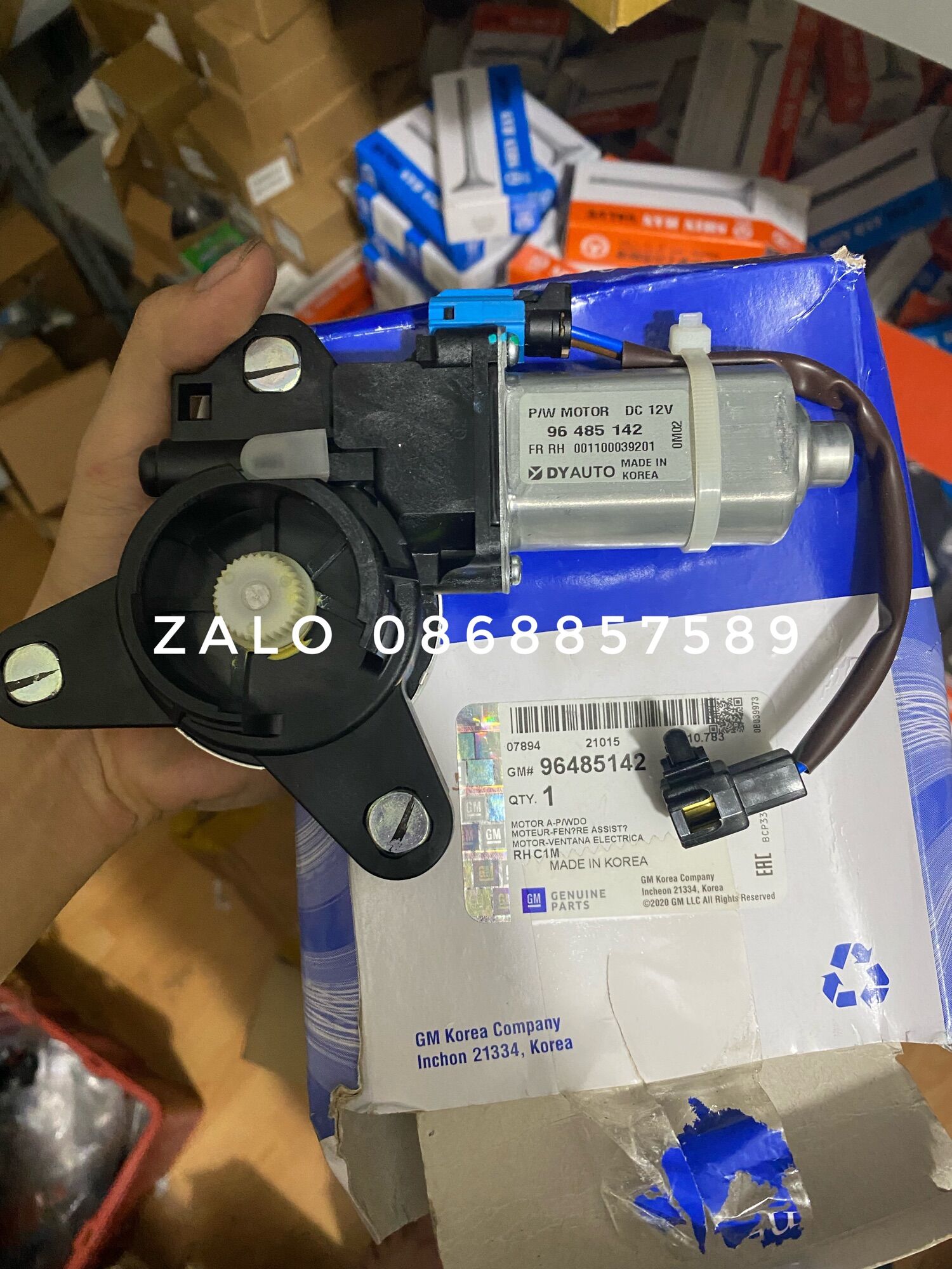 Mô tơ nâng kính cửa matiz 3 xịn gm:96485142