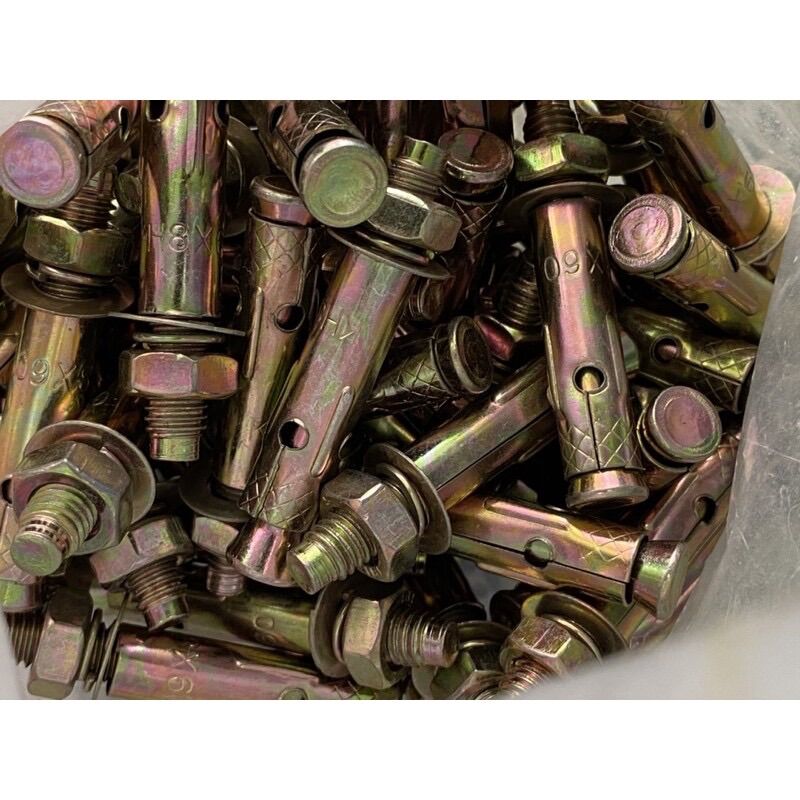 Tắt kê sắt 6li, tắt kê sắt M6 (đủ size)