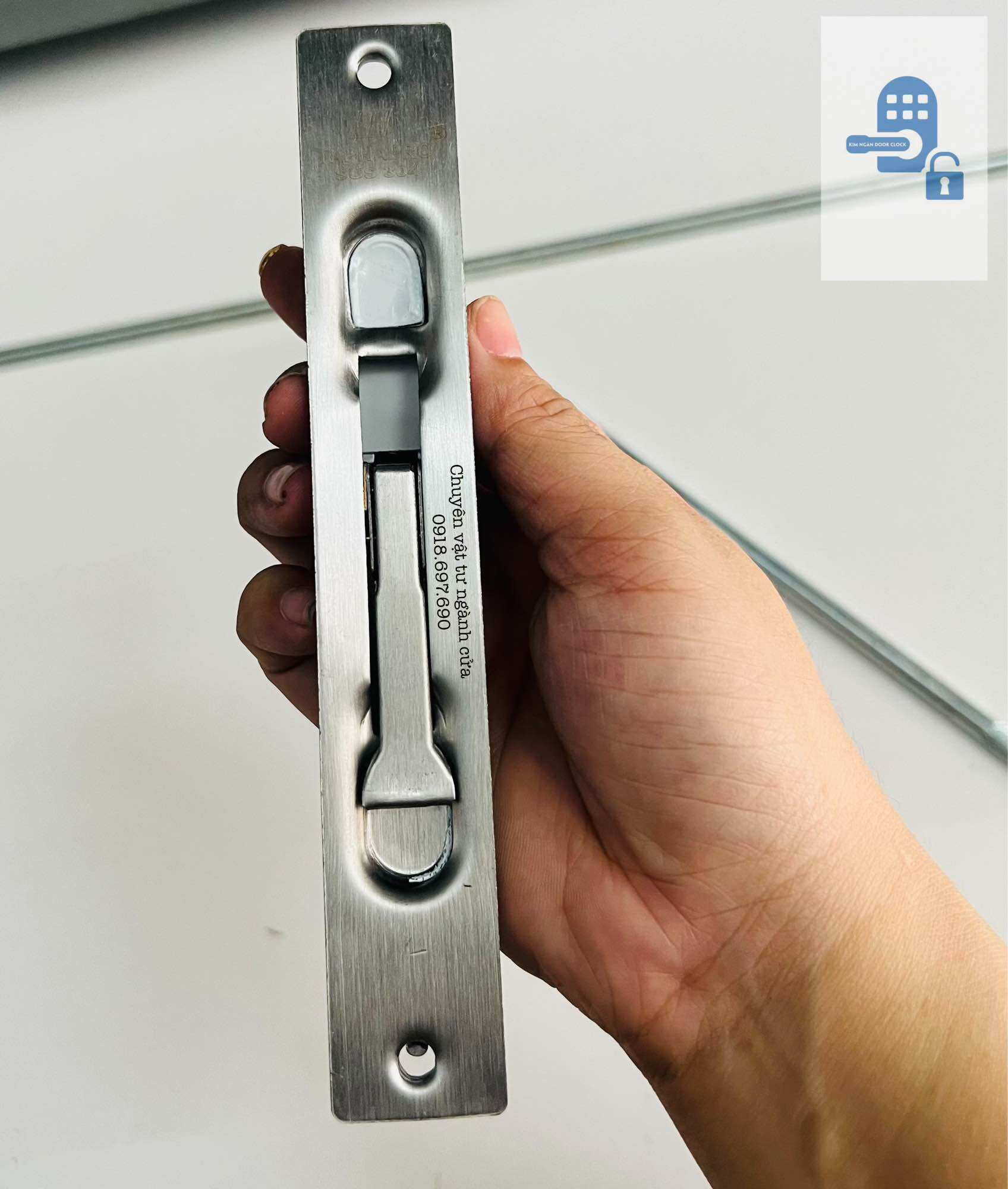 Chốt âm inox 304 cửa nhôm - sắt