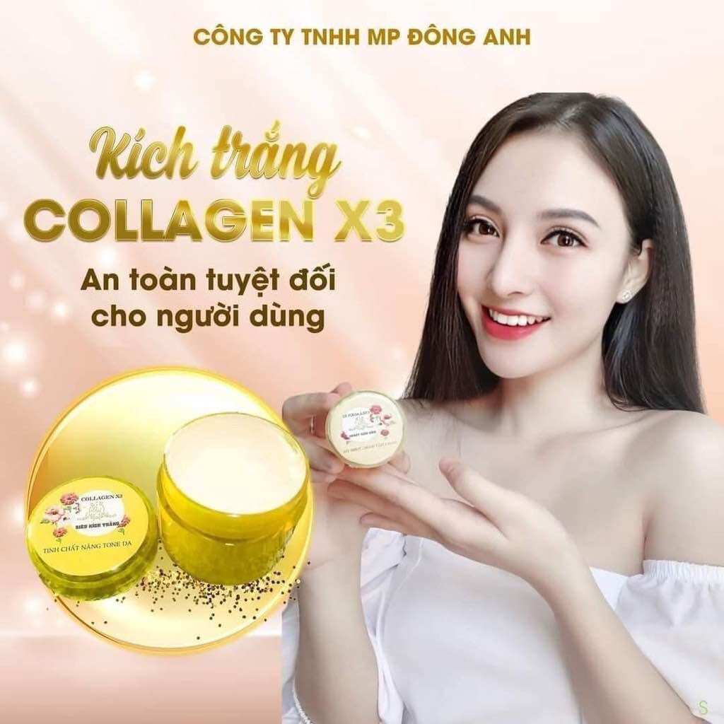 KÍCH TRẮNG COLLAGEN X3 CHUẨN XỊN