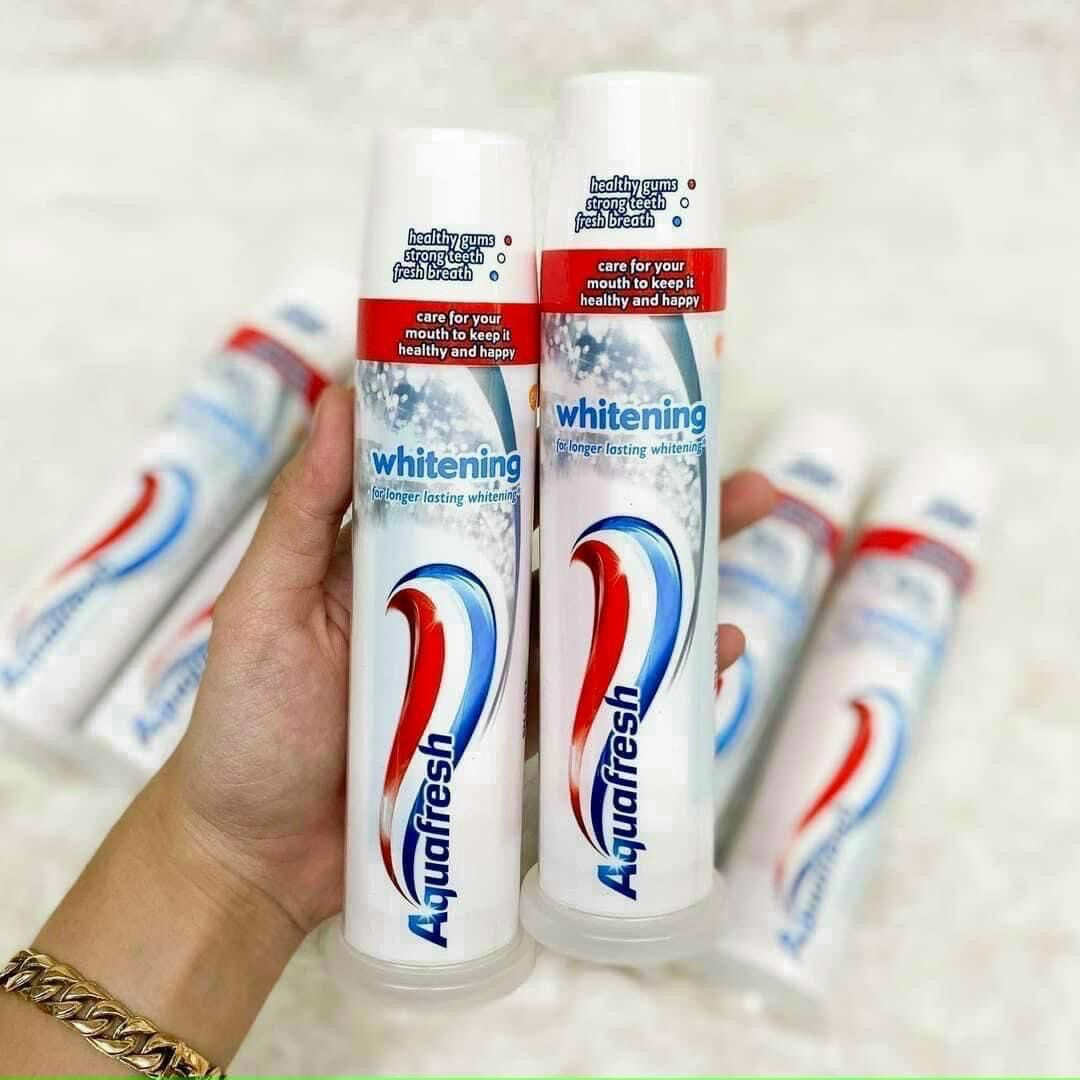 Kem đánh răng Aquafresh Whitening ống 100ml -Chính hãng Mỹ