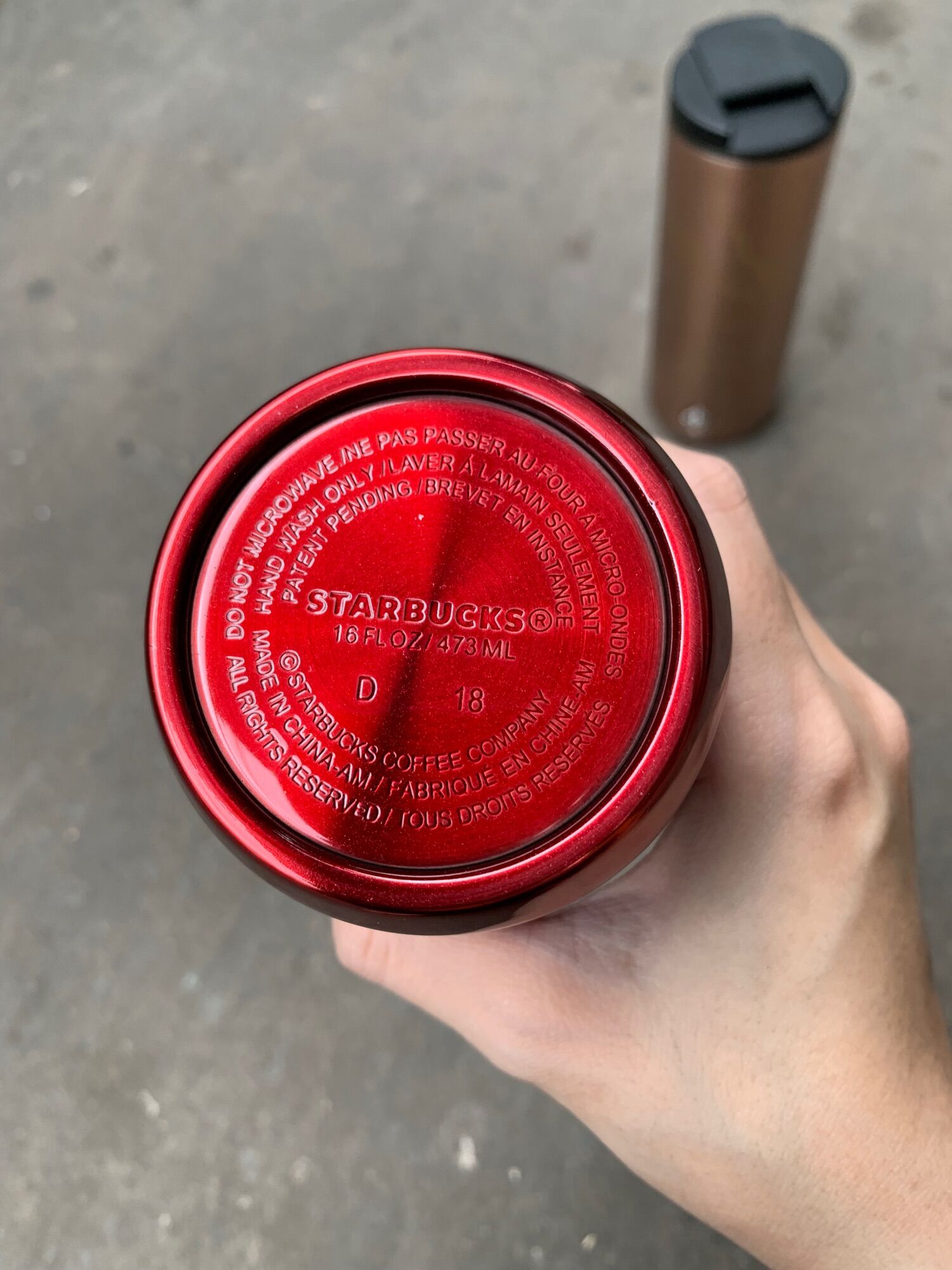Bình giữ nhiệt starbucks 473ml - bản holiday