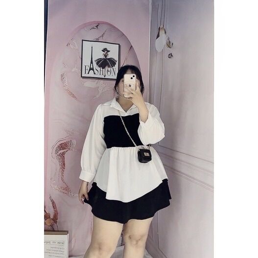Áo Sơ Mi Tiểu Thư Bigsize Nữ 60kg đến 95kg