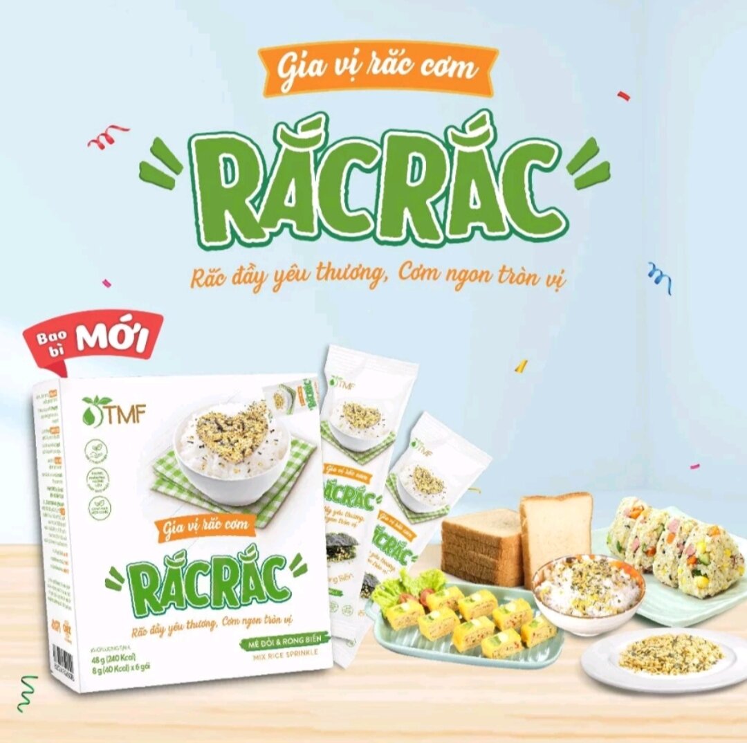 Gia vị rắc cơm lúa mạch rong biển hộp 36g