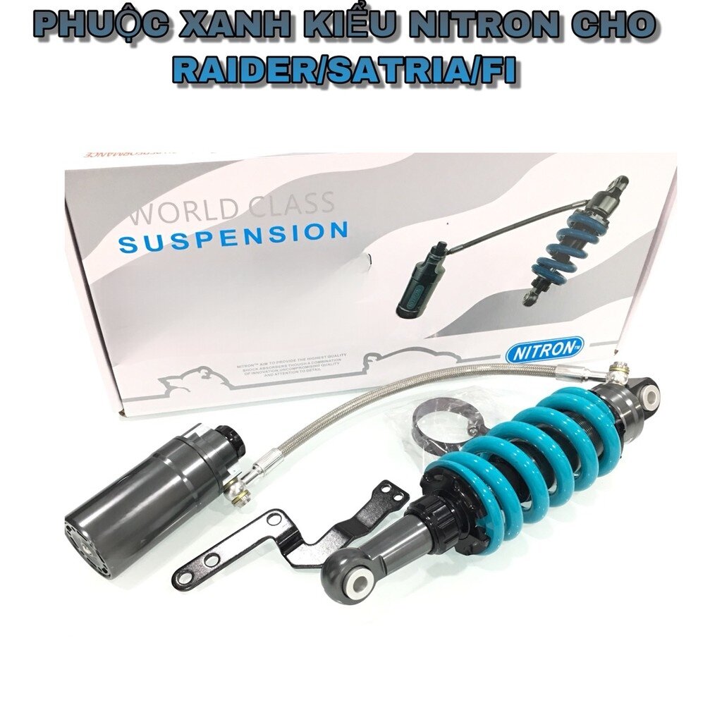 Phuộc kiểu NITRON Raider, SATRIA bình dầu 1:1