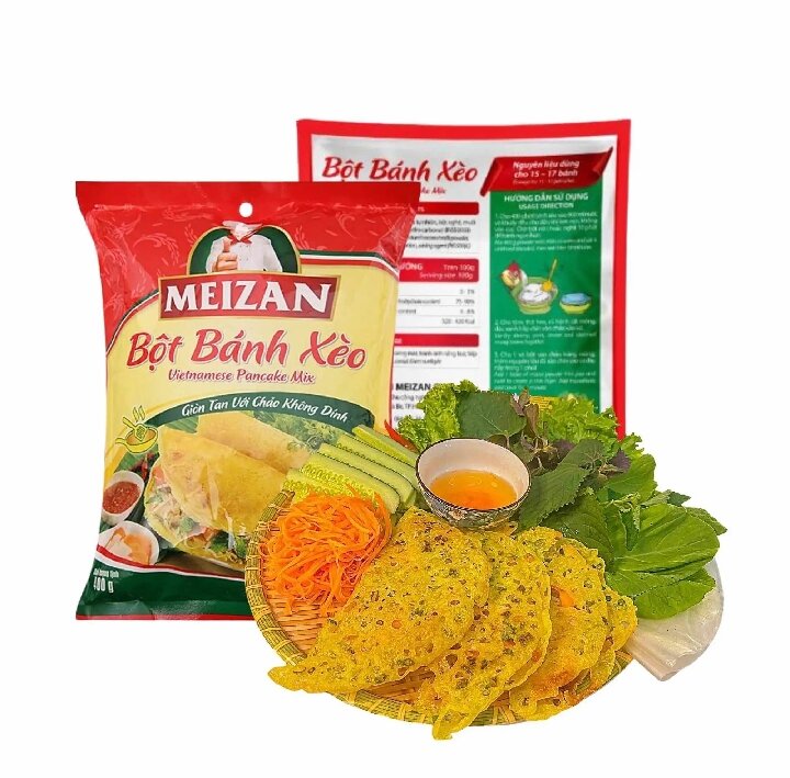 Bột bánh xèo Meizan túi 400gr