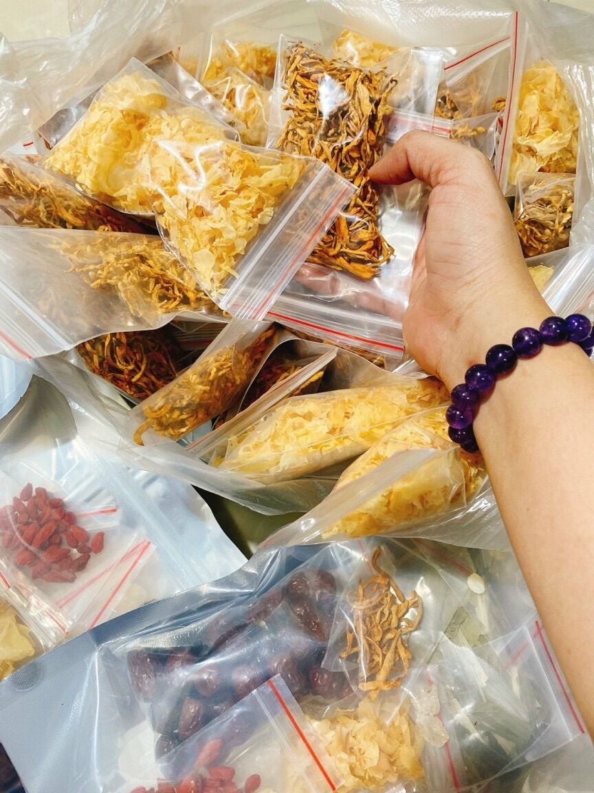 Sét chè dưỡng nhan 12 vị nấu 12-15 chén