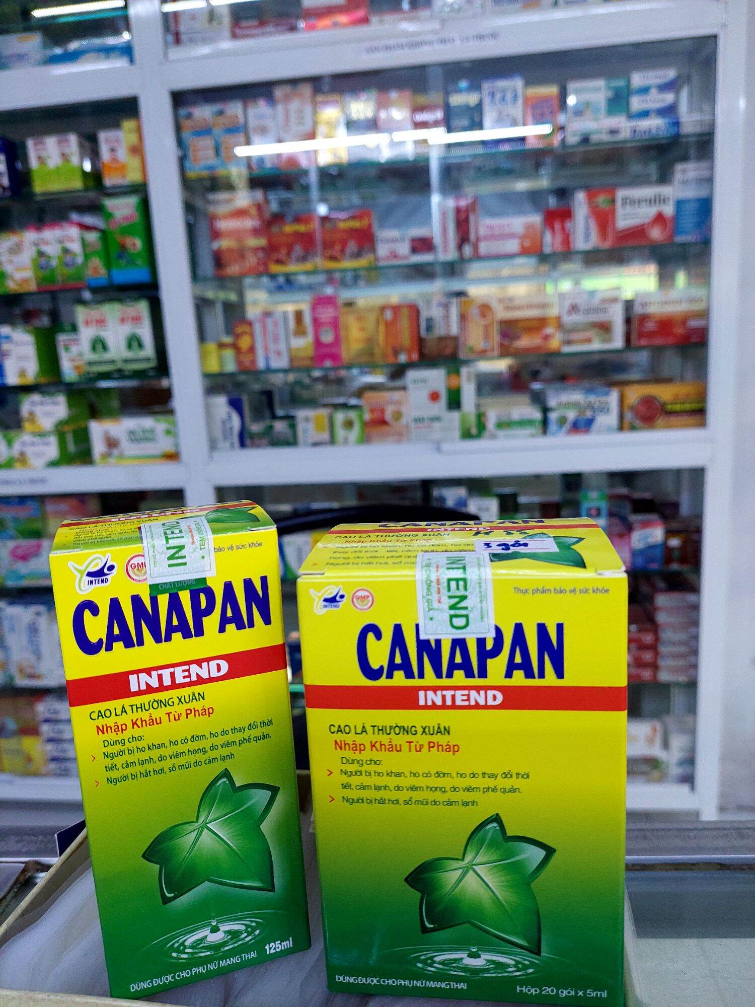 Siro ho Canapan cao lá thường xuân [ thực phẩm bve sức khỏe ]