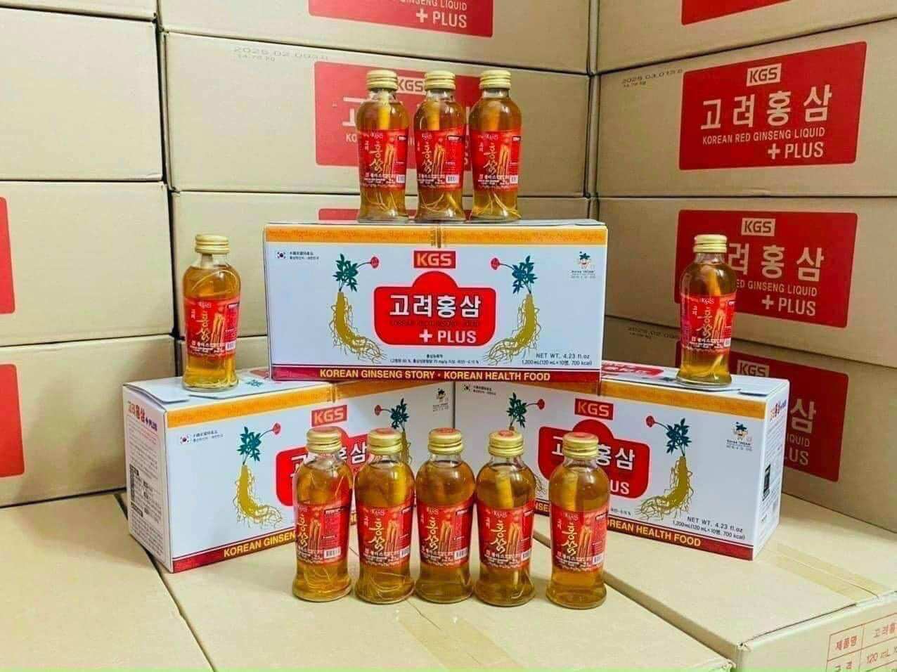 [ 01 chai ] Nước Hồng Sâm Có Củ KGS