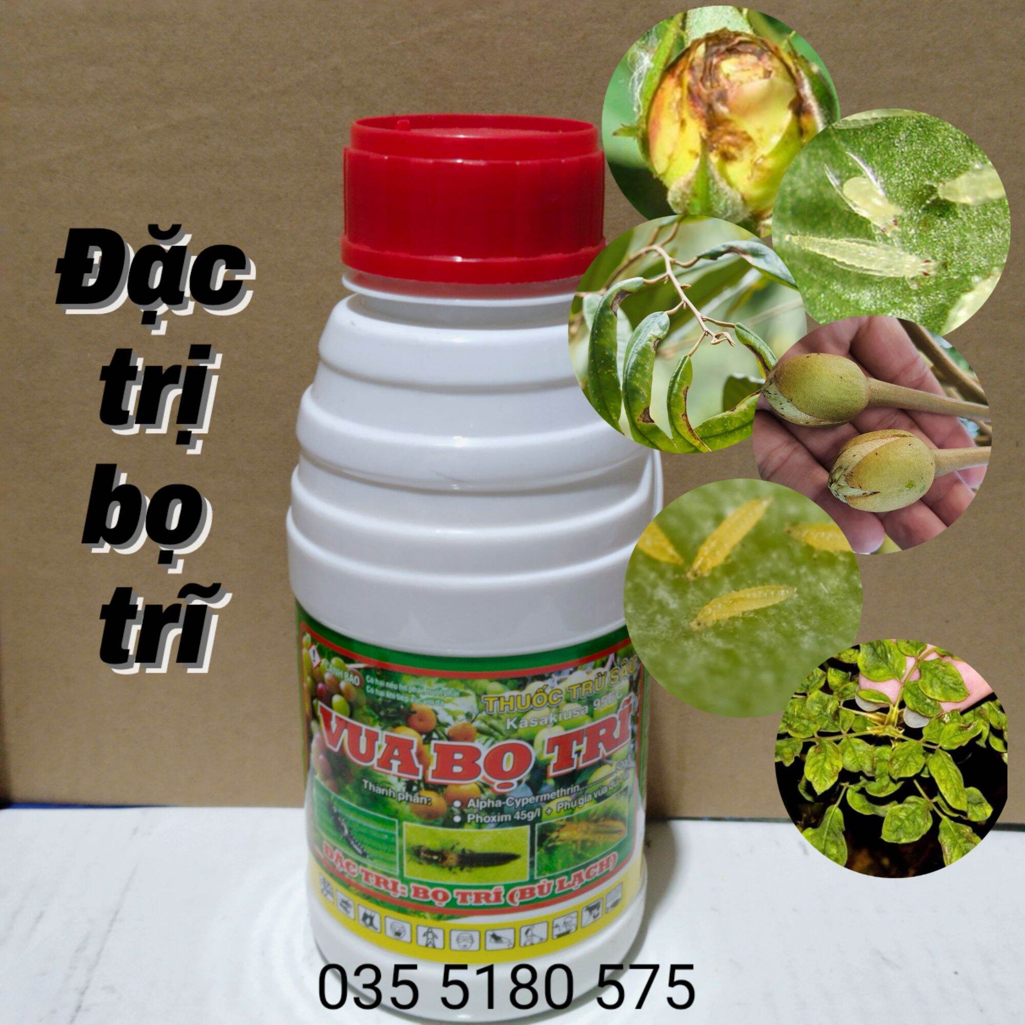Vua bọ trĩ trừ rầy, kiến, bọ trĩ trên mai, dưa,... chai 450ml