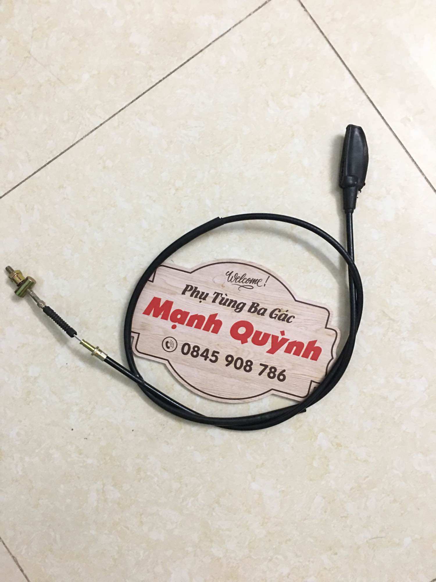 Dây thắng, dây phanh cho xe ba gác dài 1,4m