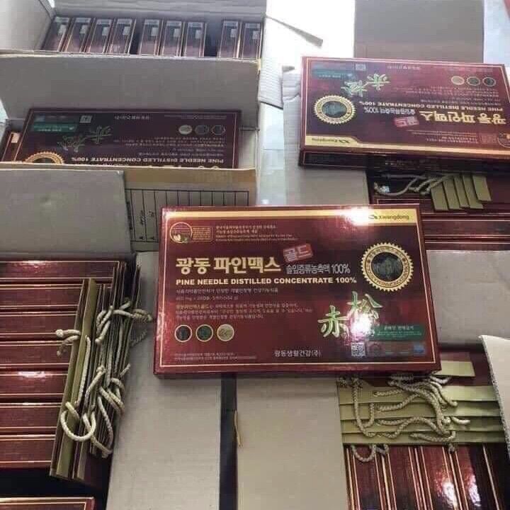 Tinh dầu thông đỏ Kwangdong Hàn Quốc (Hộp 120 viên)