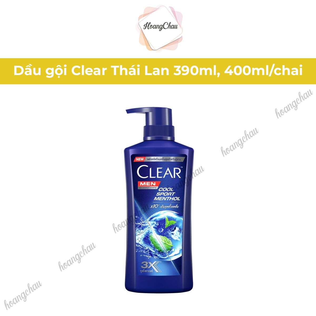 Dầu gội clear Men Thái Lan hàng nội địa mẫu mới ( 1 chai)