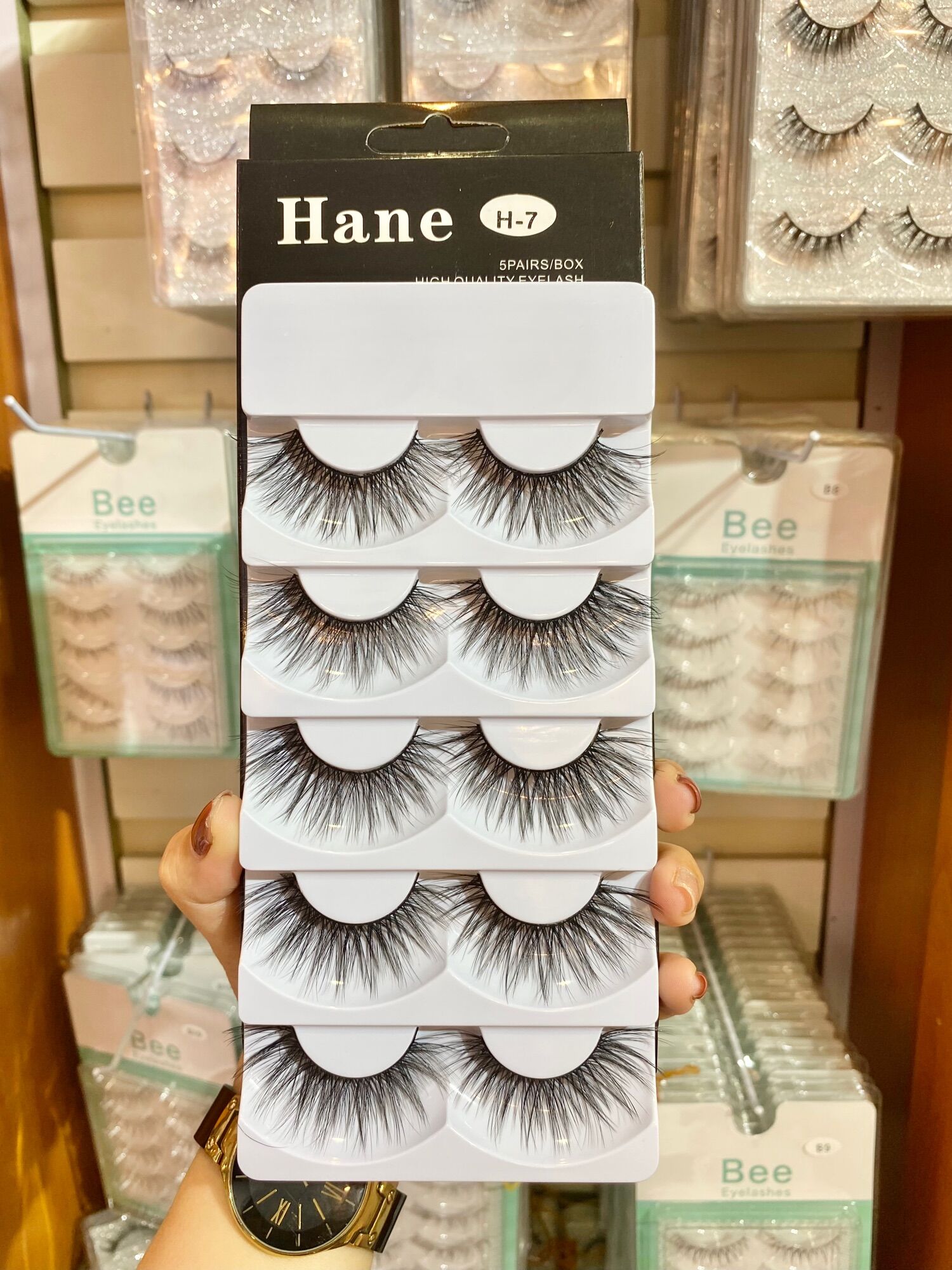 Mi giả Hane 5 đôi siêu đẹp