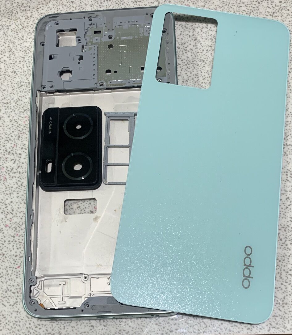 Vỏ thay thế dành cho oppo a57-2022 full kính camera sau và khay sim