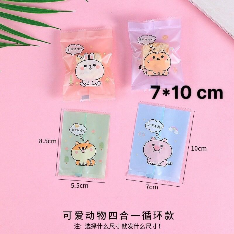 100 túi đựng kẹo Nougat nhiều mẫu