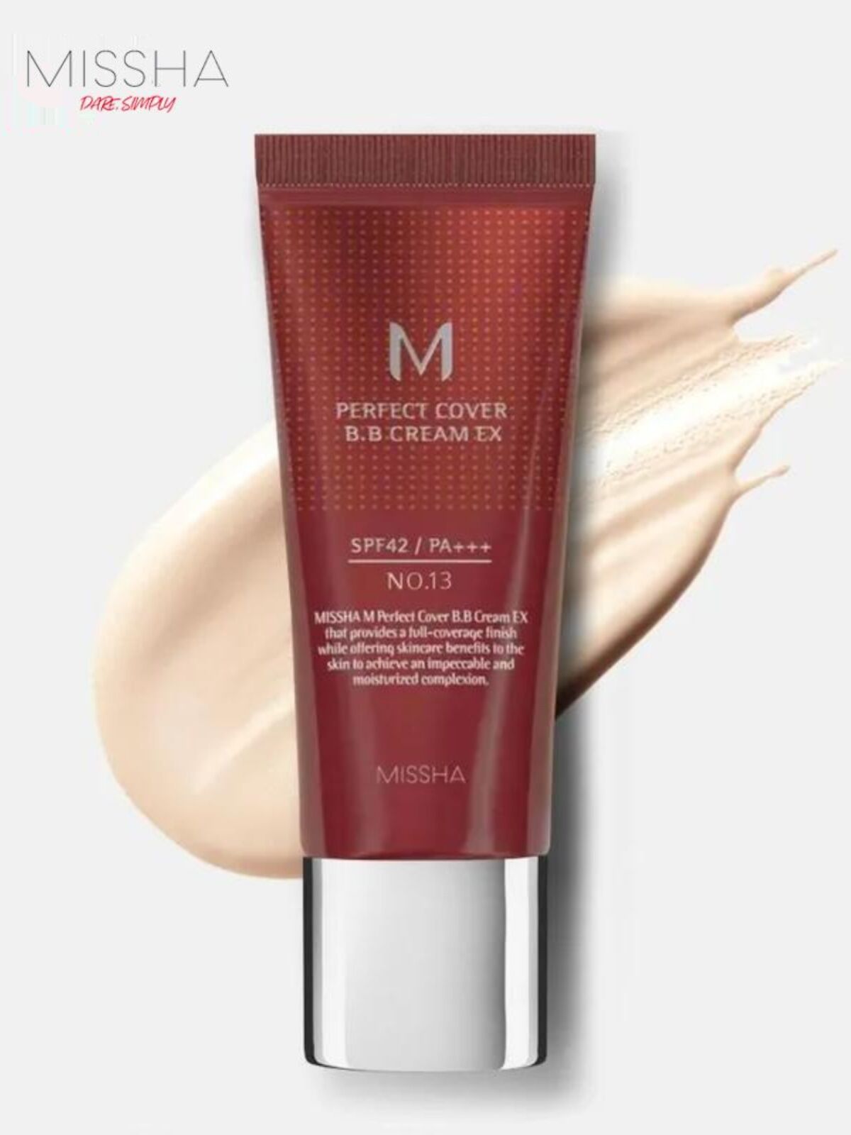 BB Cream Misa Red Long-lasting Moisturizing CC Cream Foundation Liquid Makeup Sun Protection Soothin