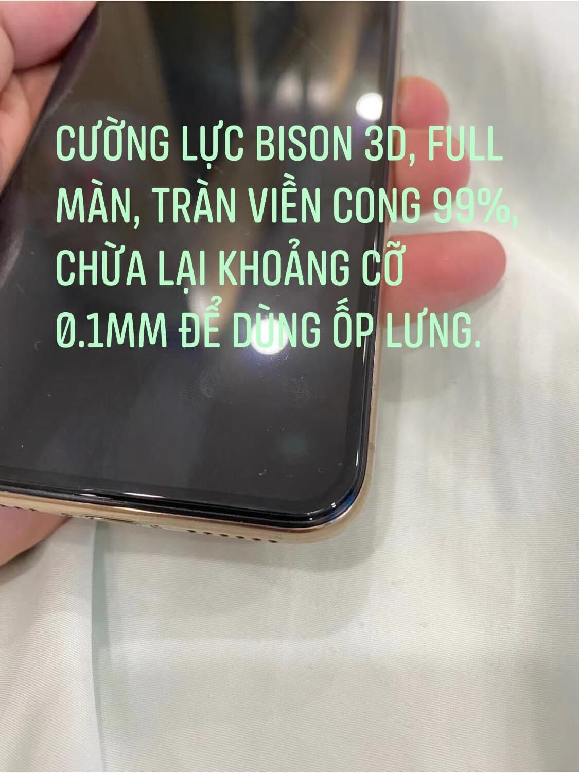 Kính Cường Lực Full Màn 99% Tuyệt Đối BISON 3D
