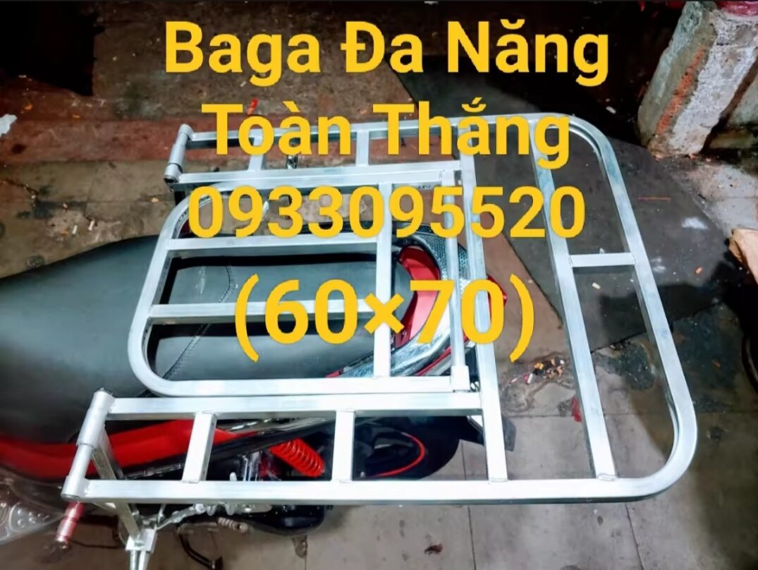 baga chở hàng mở cốp đổ xăng (60×70")cho mọi loại xe
