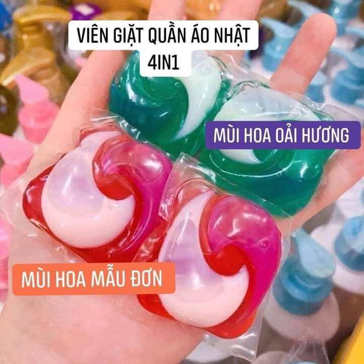 Viên giặt xả nhật bản