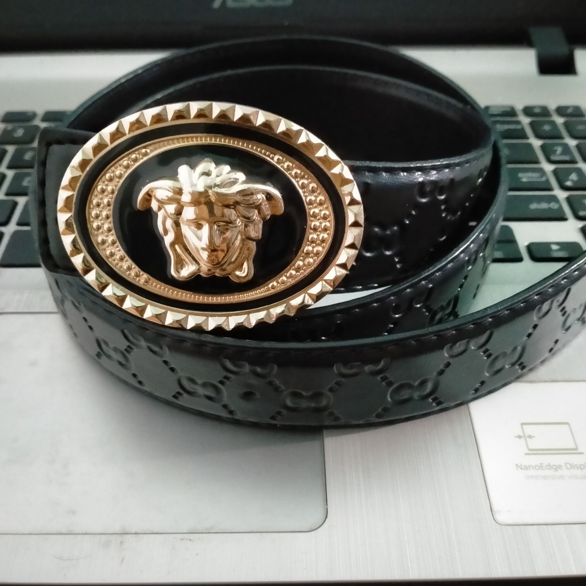 Thắt lưng nam - dây nịt nam mặt versace
