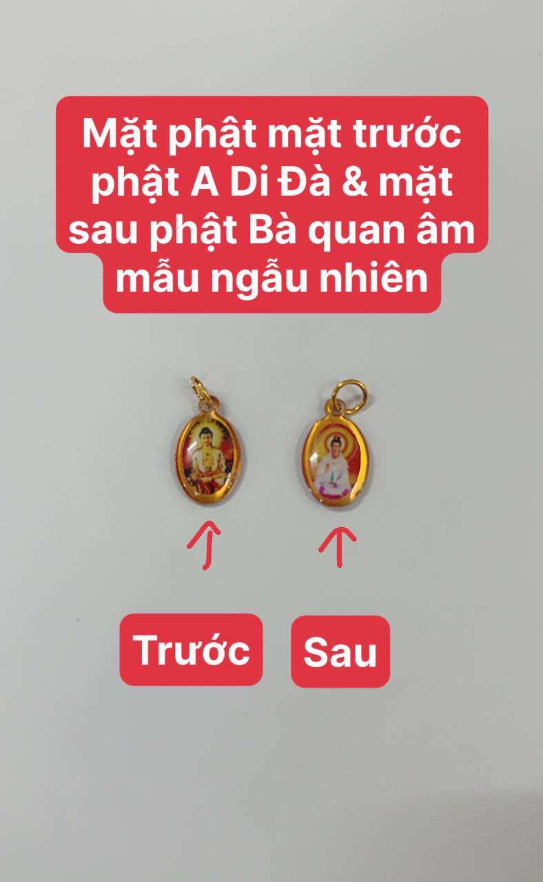 Mặt dây chuyền phật bà quan âm bình an