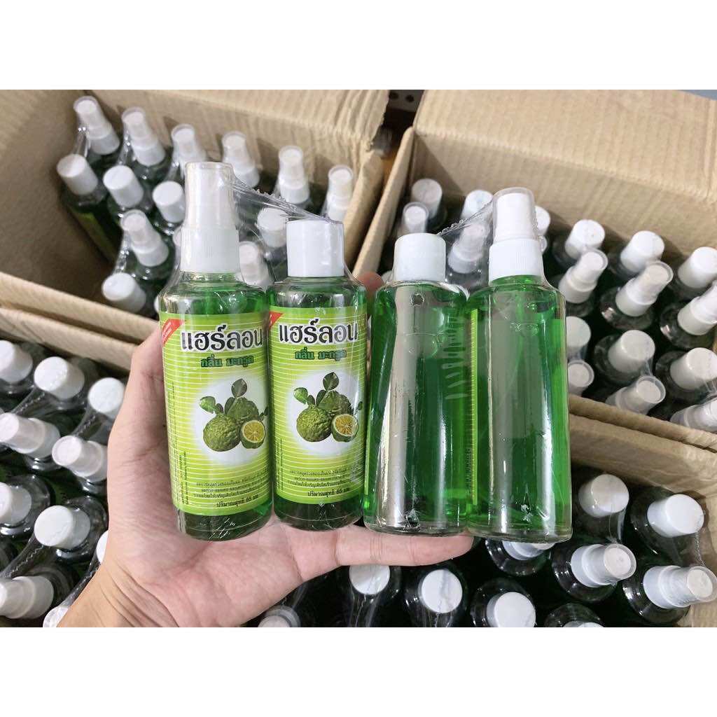 Set 2 chai tinh dầu xịt bưởi chanh thái lan mọc tóc