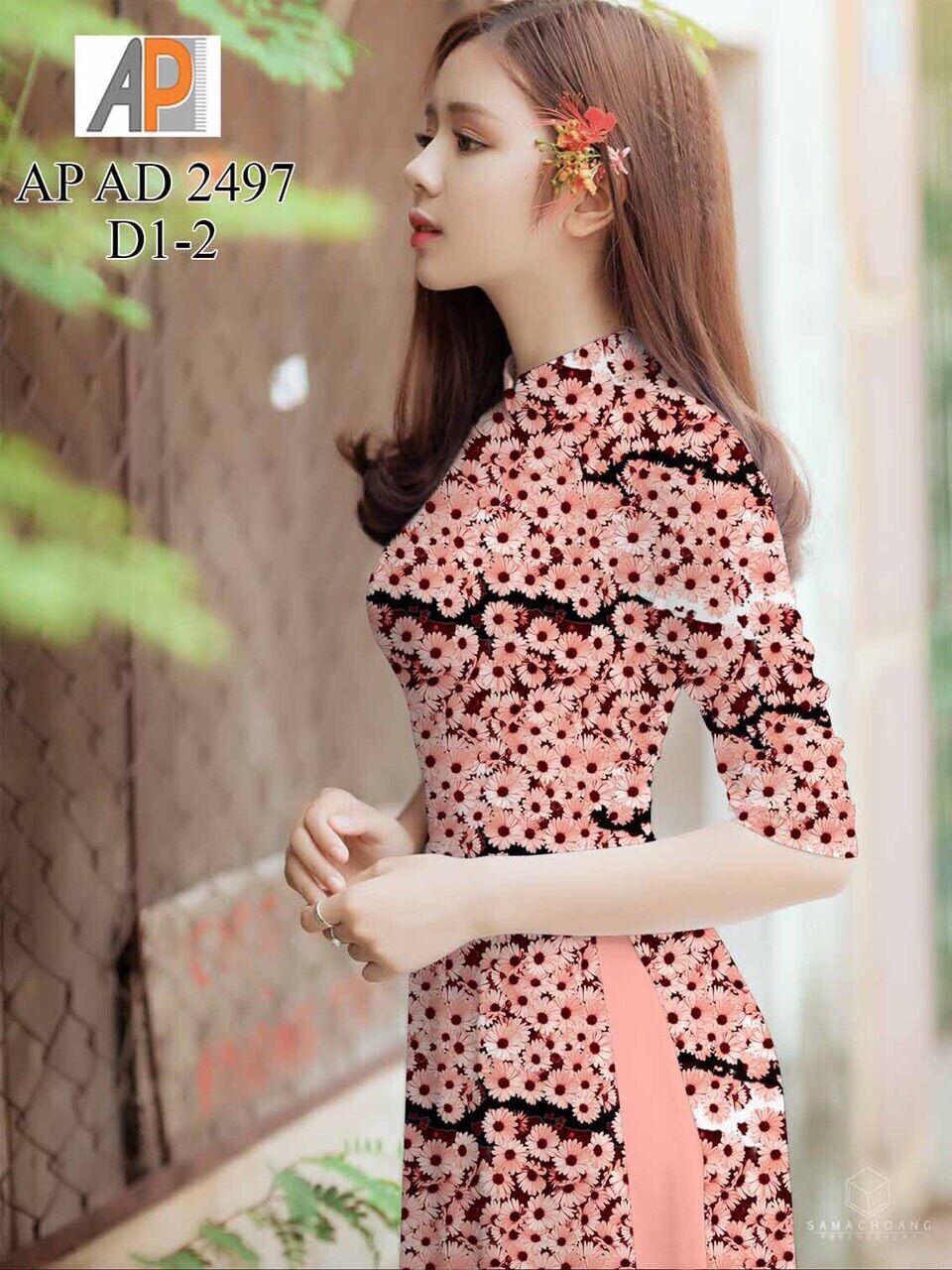 Vải áo dài bông đều