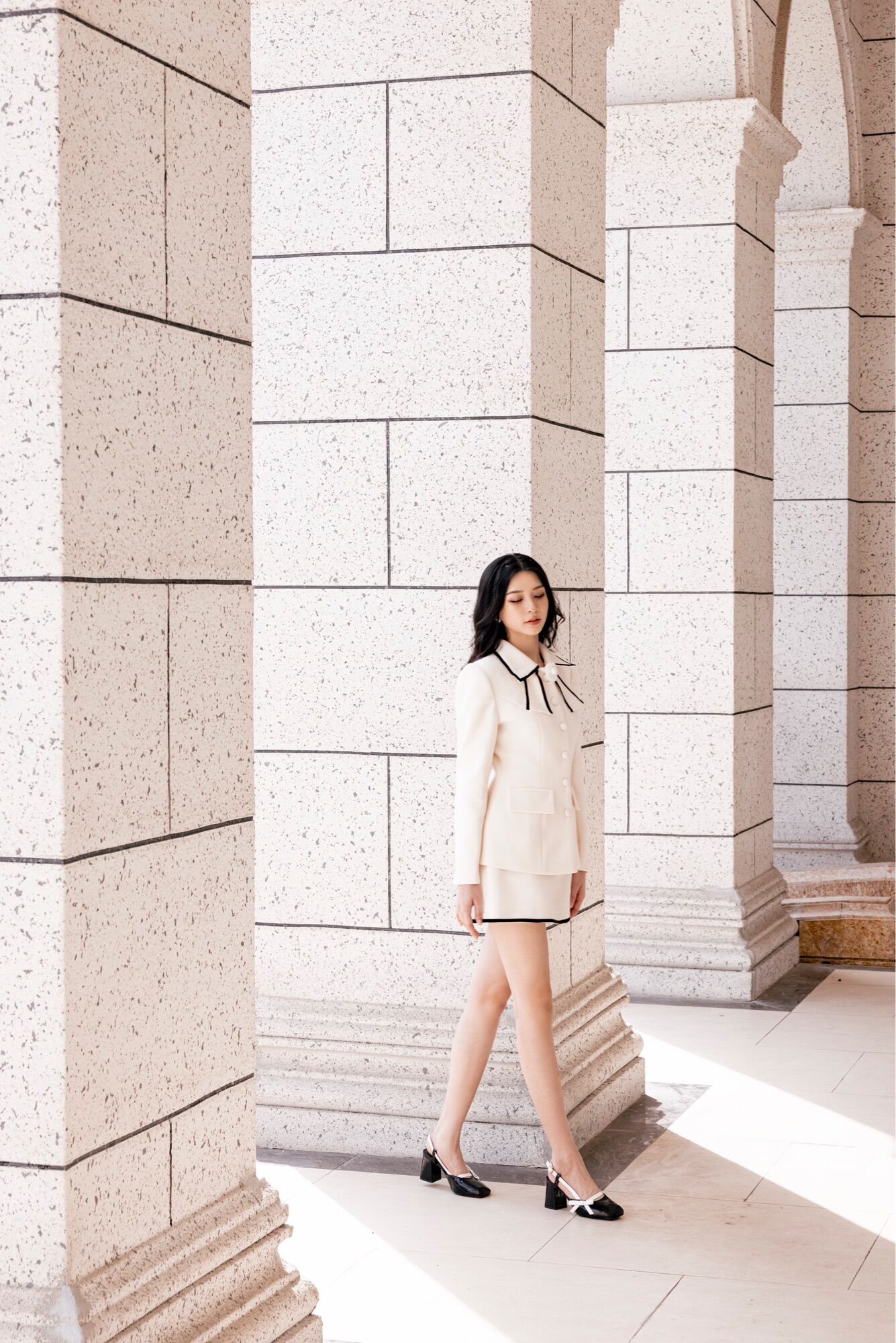 JOIE DES ROSES - Áo khoác dạ Chantel Jacket