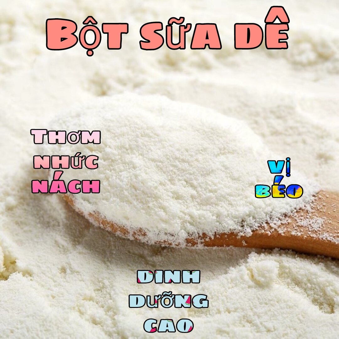 Bột Sữa dê cho thú cưng - hamster mang bầu, mới sinh