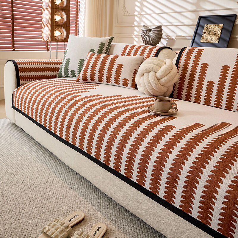 SHUYI | Bọc Ghế Sofa Chống Trượt Mùa Cả Năm Kiểu Dạng Không Đều
