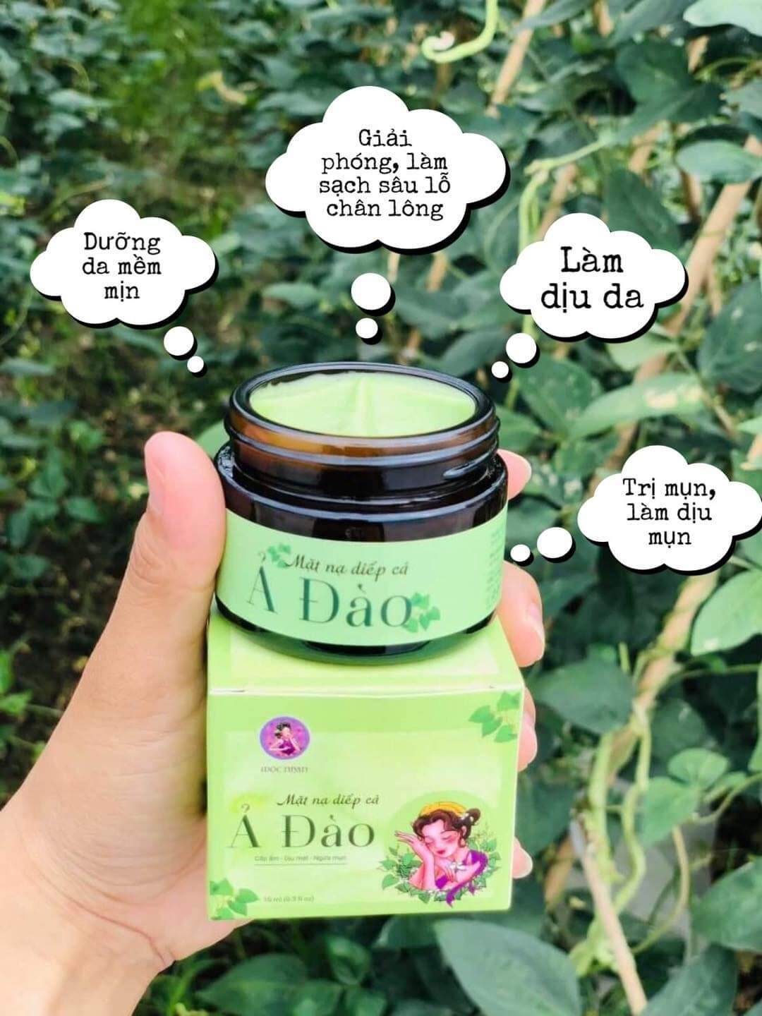 Mặt nạ diếp cá Ả Đào