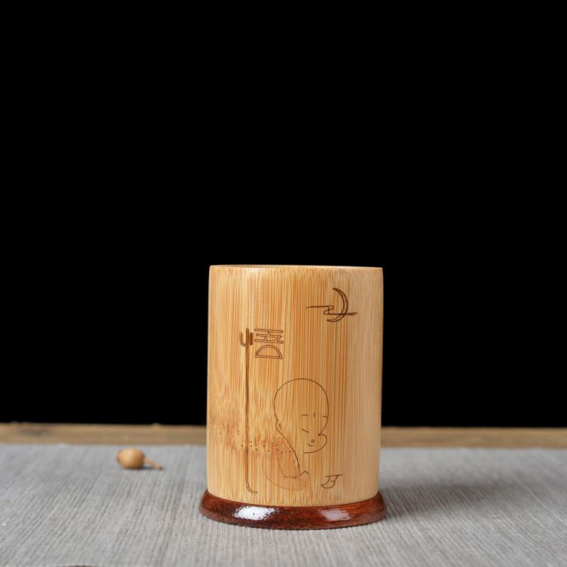 Tea Ceremony Liujunzi Set Home Tea Ceremony Accessories Kung Fu Tea Set Teaspoon Tea Clamp Bamboo Tea Needle Tea Basin Tea Art Tea Tin