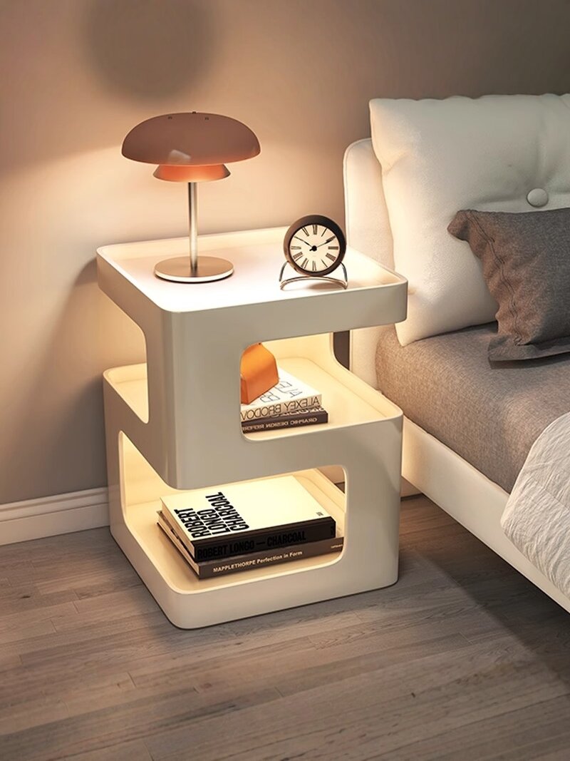 ZIXUAN | Luxury Creative Bedside Table Giá 803,000 Đồng*Miễn phí vận chuyển