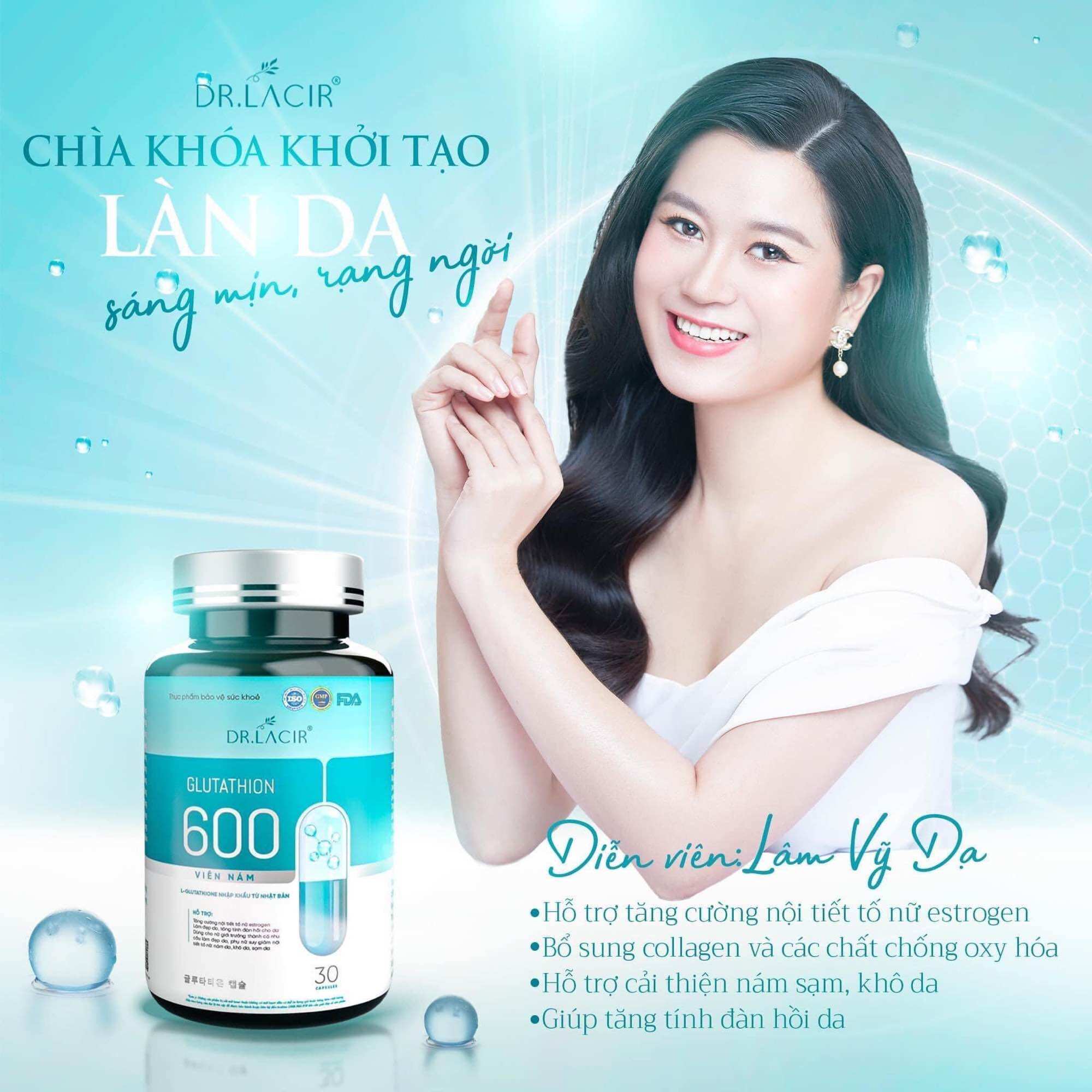 VIÊN UỐNG GLUTATHION 600