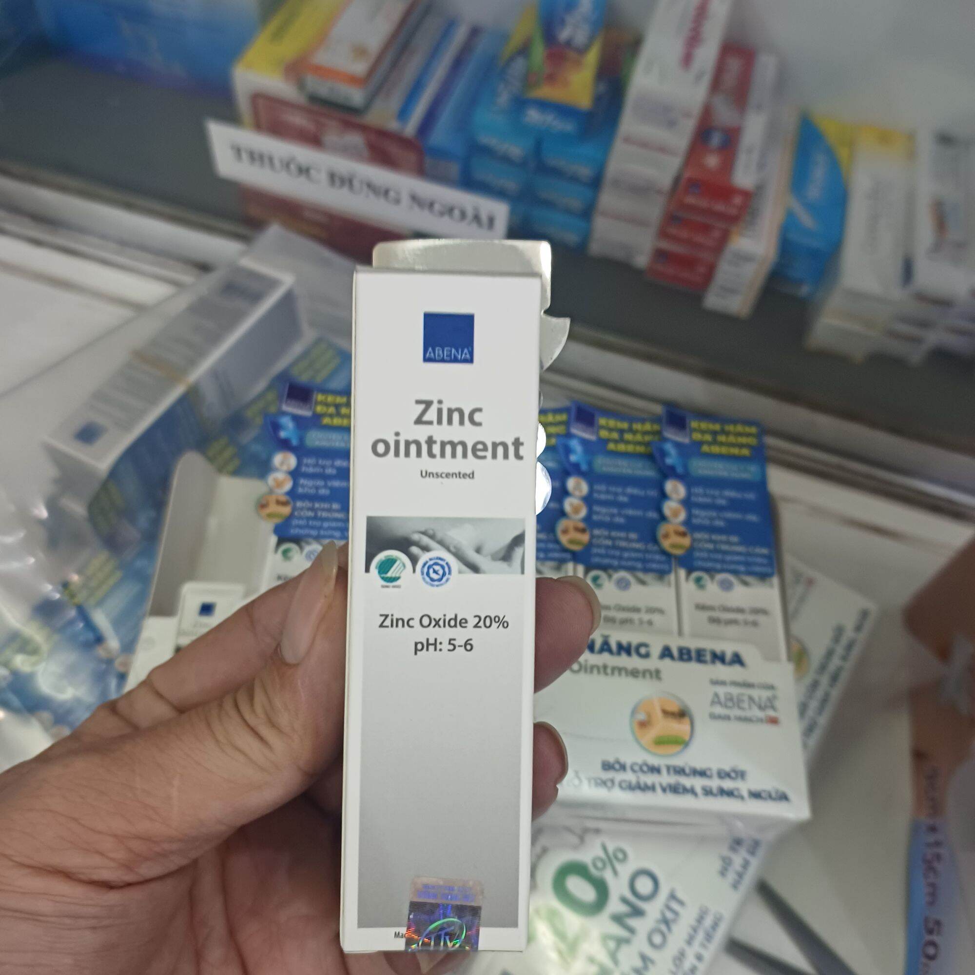 Kẽm oxit kem bôi hăm đa năng anena Zin C