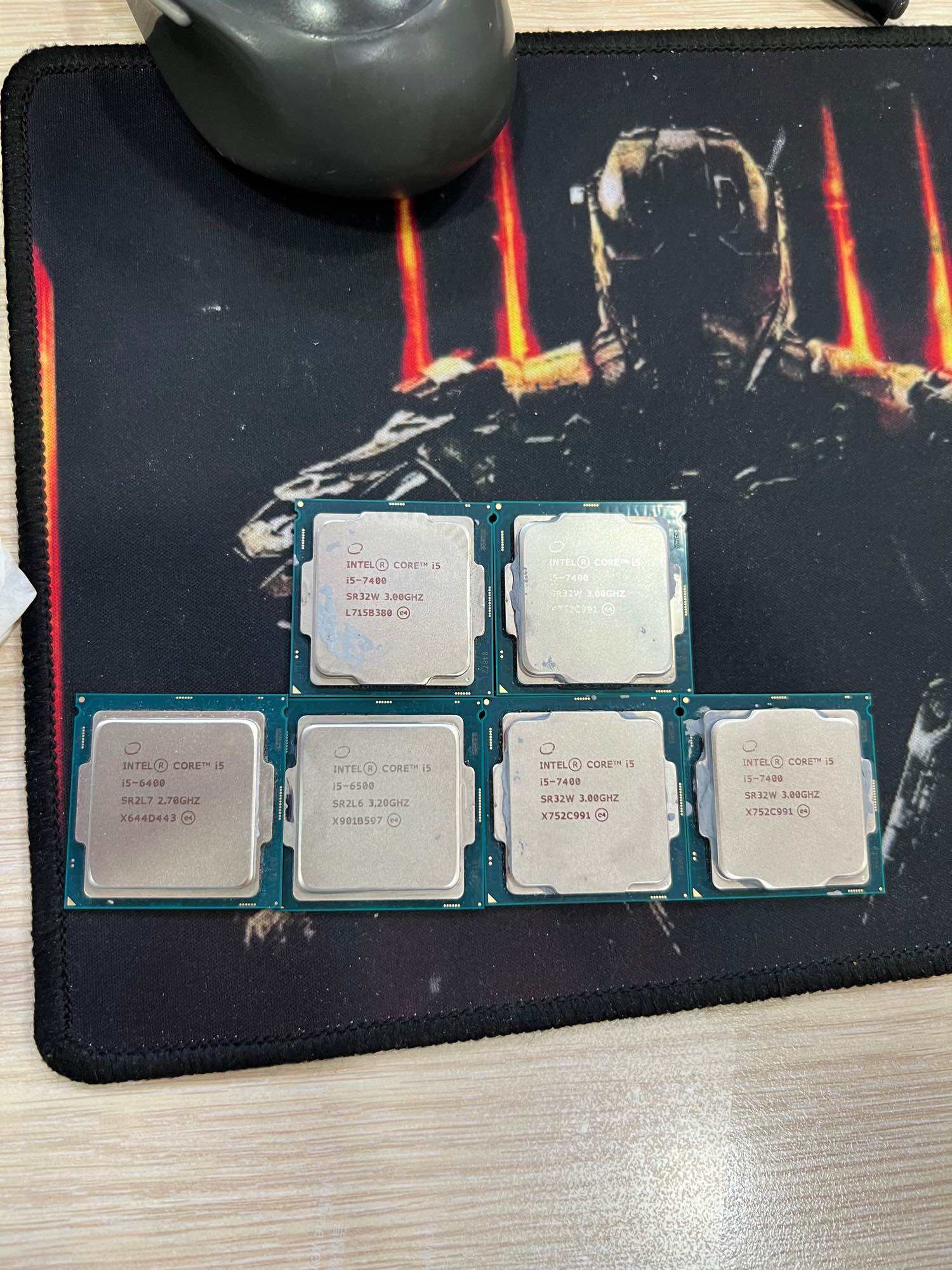 Cpu intel i5-7400, i5-7600, i5 8400T