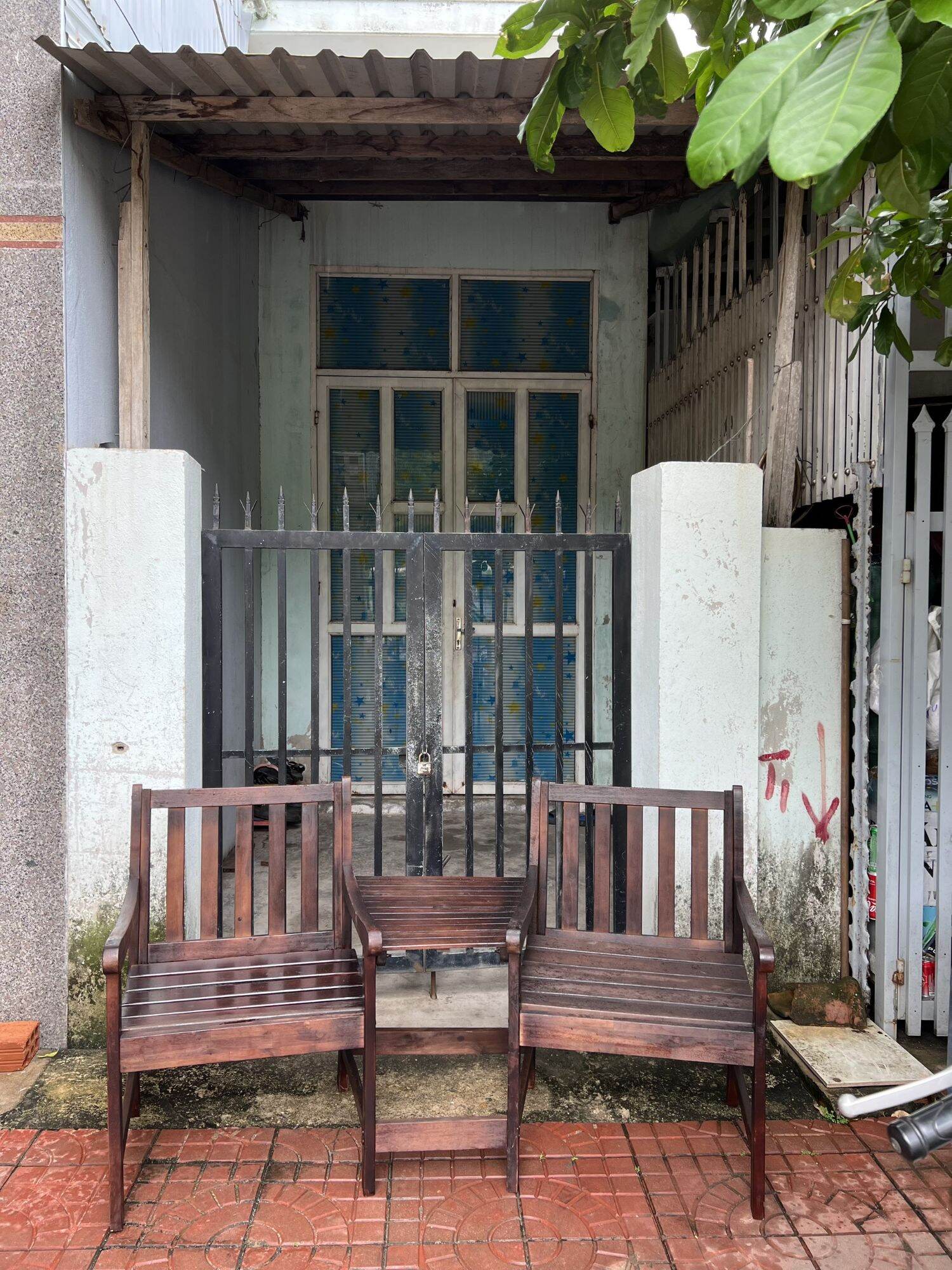 Ghế gỗ đôi