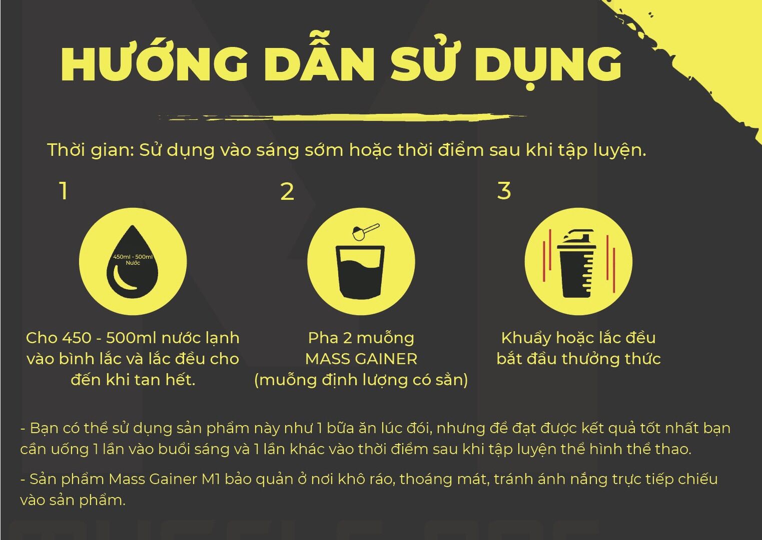 Sữa Tăng Cân Super Mass Gainer M1 ( Mua 1 Túi Tặng 1 Bình Nước )