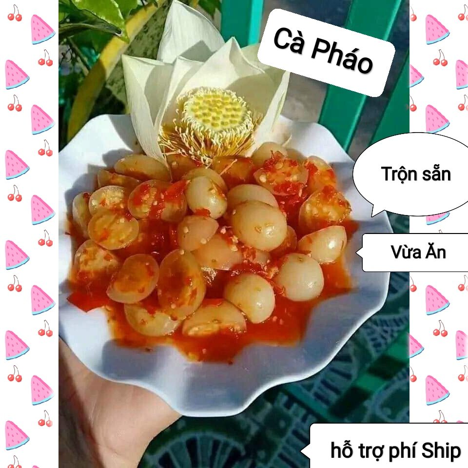 Cà pháo ngâm chua ngọt trộn sẵn tỏi ớt hộp 700g