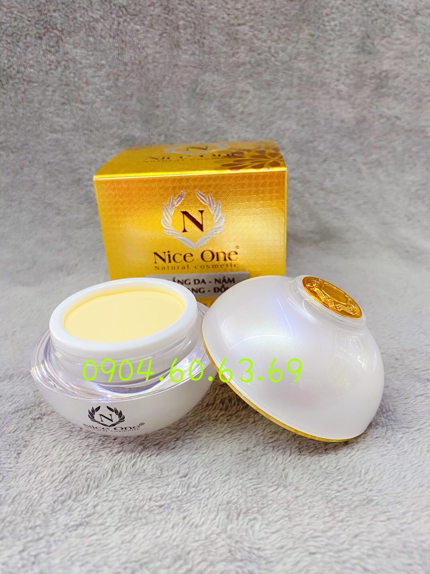Kem NICE ONE 20g Trắng Da - Nám - Tàn Nhang - Đồi Môi NICEONE