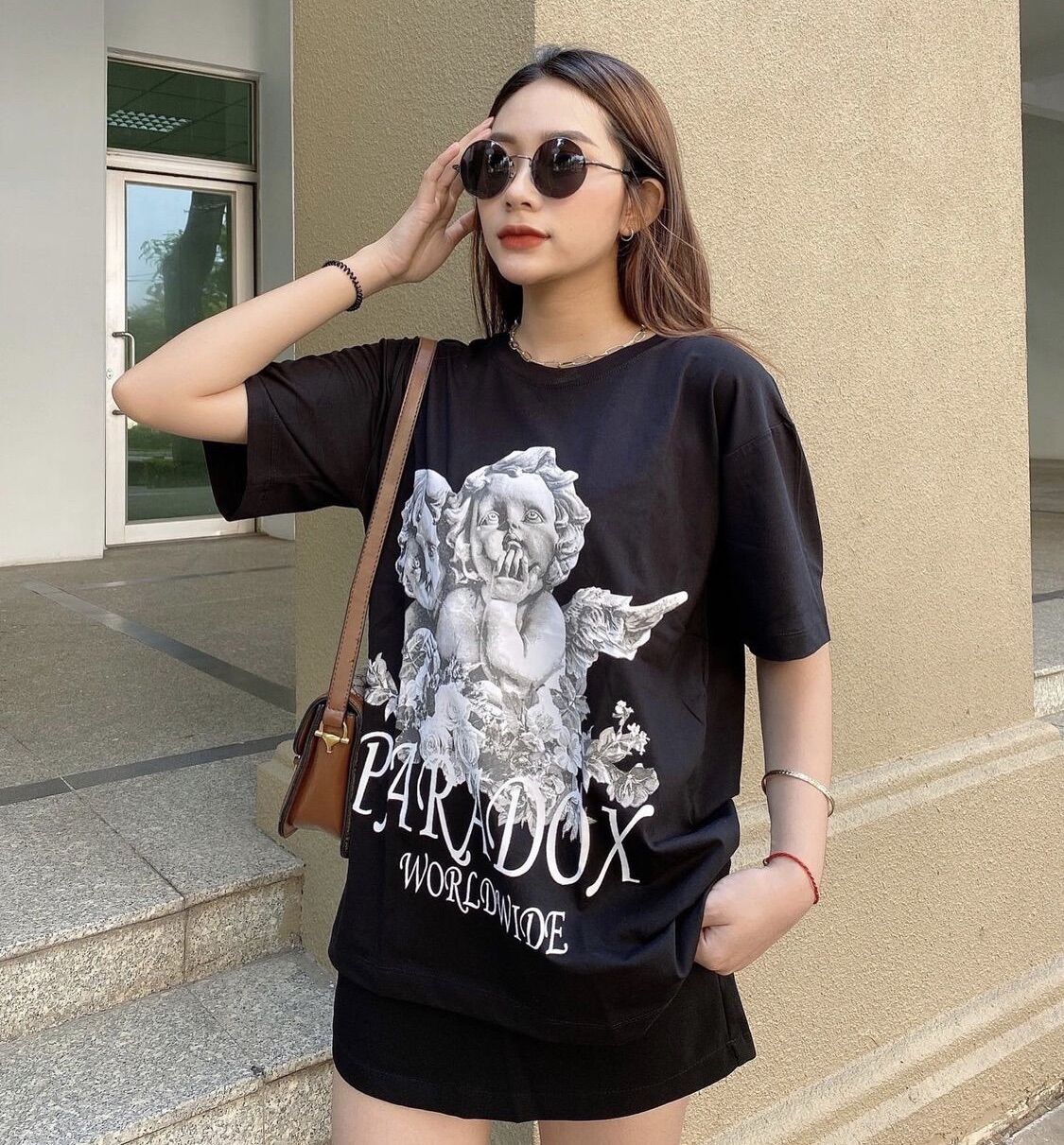 Áo thun Paradox INVOKE TEE (White) Chất Cotton 100% co giãn 4 chiều